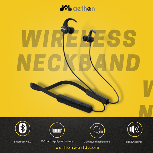 Aethon Beats Neckband Earphones