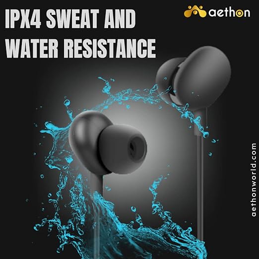 Aethon Pebbles Wired Earphones with Powerful Bass, Clean and Balanced Acoustic Sound