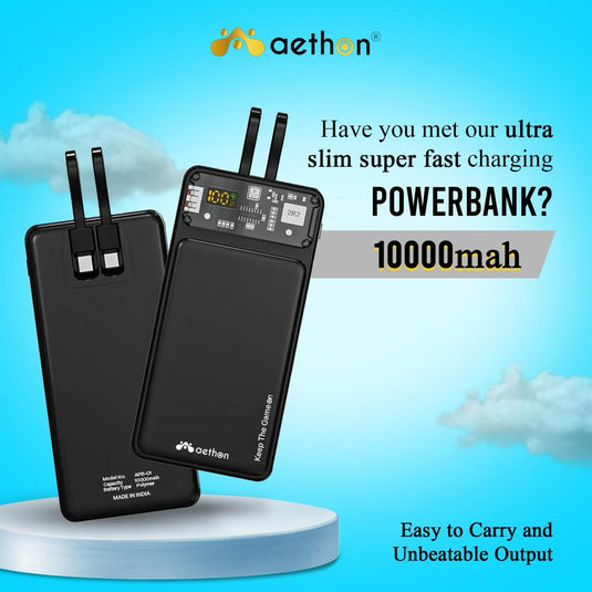 Aethon Energix Pro 10000 mAh 22.5 W Power Bank